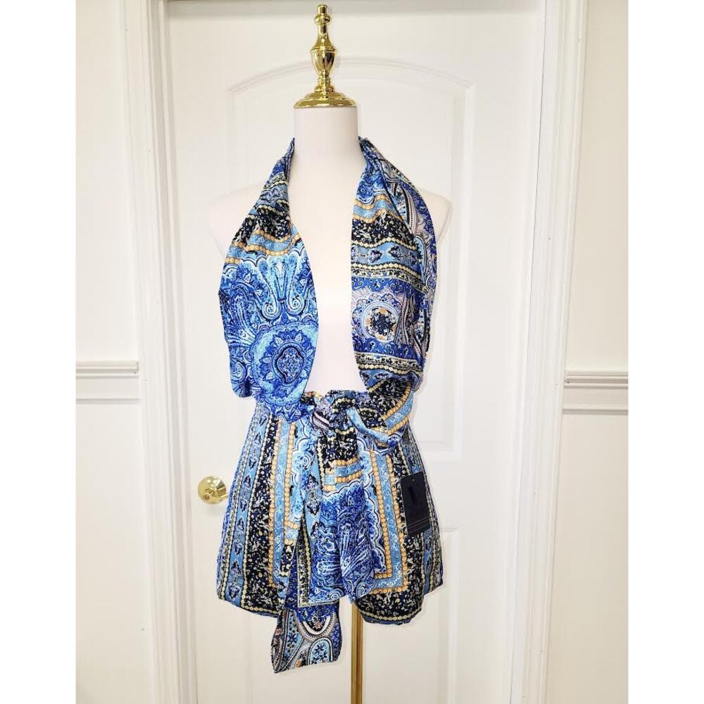 Summertime Halter Top Romper